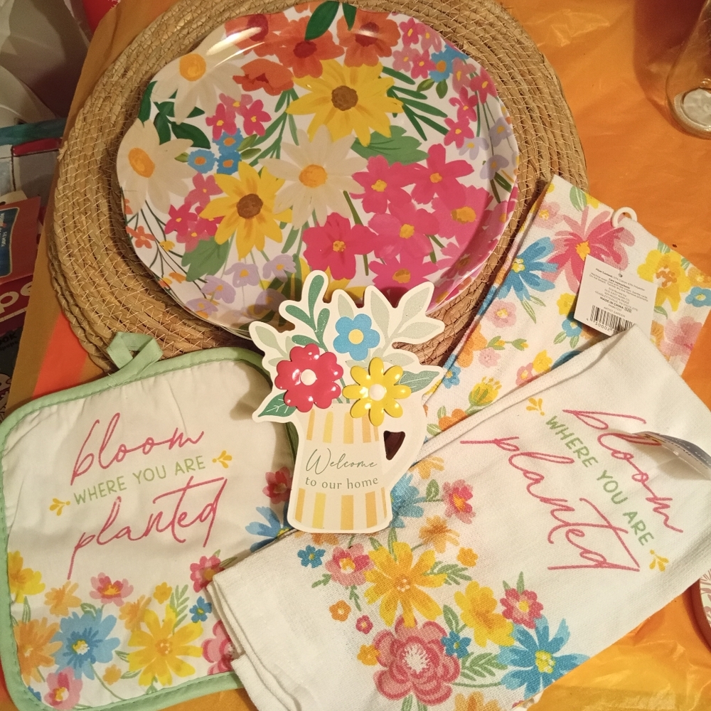 Better Homes And Gardens Floral Cookware Set
